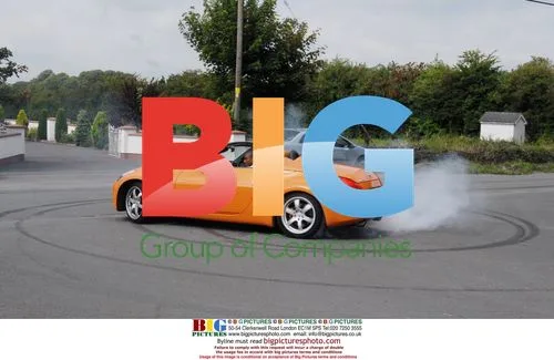 Shane Lynch's Wedding: Showboating in Orange Car
