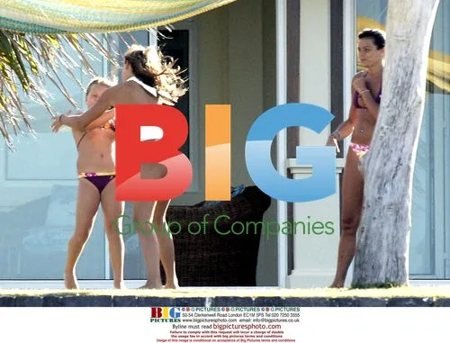 Princess Stephanie of Monaco on holiday in Mauritius
