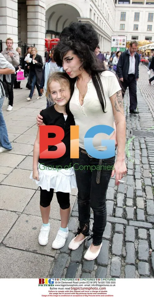 Amy Winehouse and Blake Fielder-Civil in London