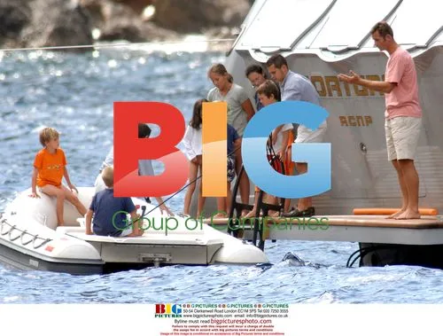 Duke of Palma and Lugo children sailing on Fortuna yacht