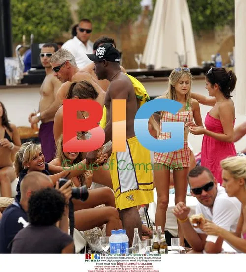 Calum Best, Danielle Lloyd, Nikki Grahame, Jade Goody and Michelle Heaton in Spain