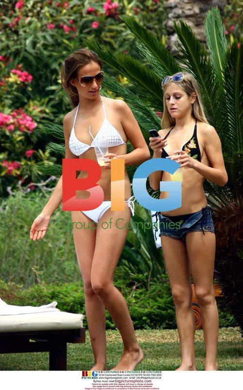 Big Brother stars Chantelle and Nikki enjoy Mediterranean sun