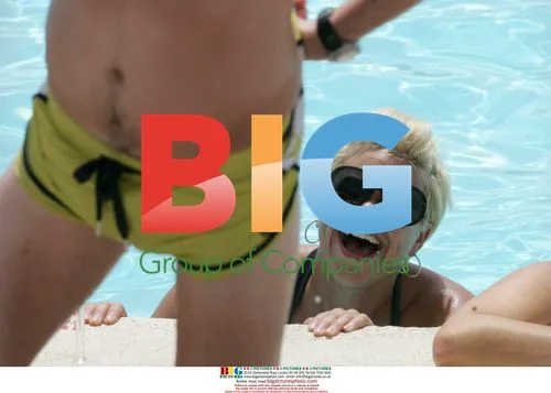 Celebs Relaxing by Pool in Marbella