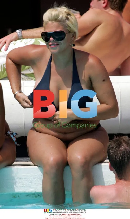 Celebs by the Pool in Marbella