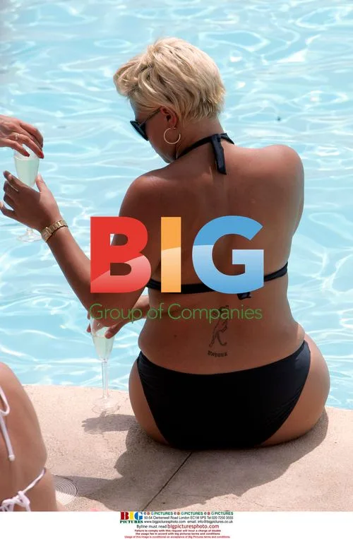 Celebs by the Pool in Marbella