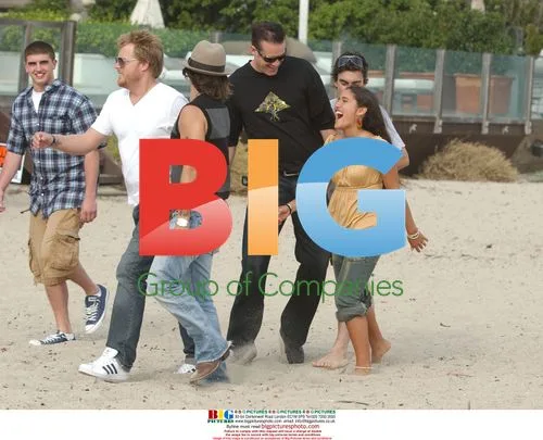Q'Orianka Kilcher Parties on Malibu Beach