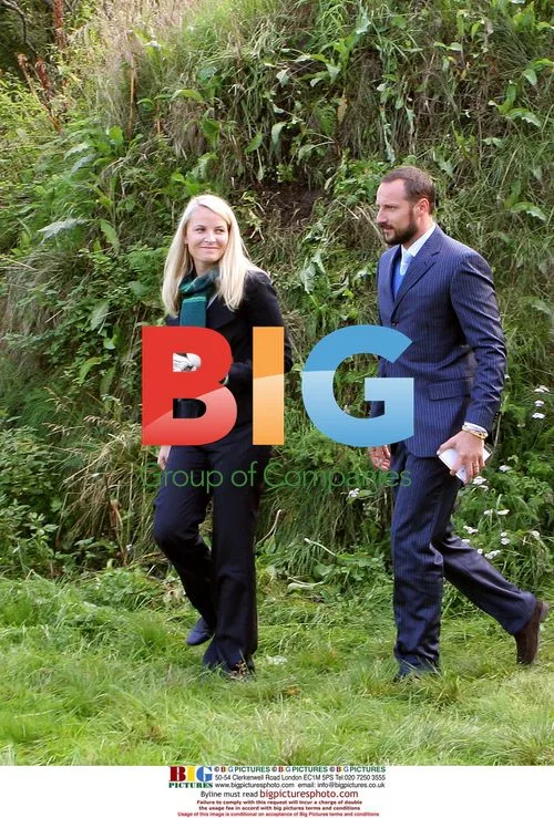 Royals Visit Norway School and Camp