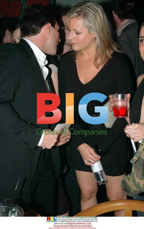 Abi Titmuss and Christian Slater chat at Edinburgh Comedy Awards