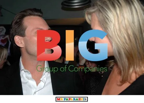 Abi Titmuss and Christian Slater at Edinburgh Comedy Awards