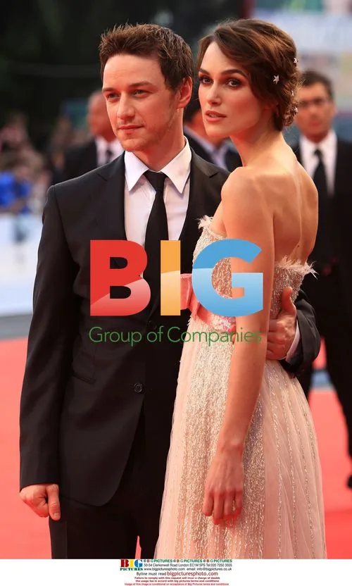 Keira Knightley and James McAvoy at Venice Film Festival