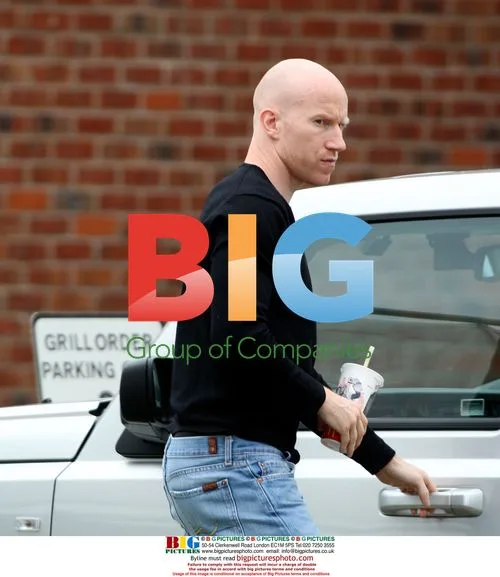 Ex West Brom Footballer Lee Hughes at McDonald's