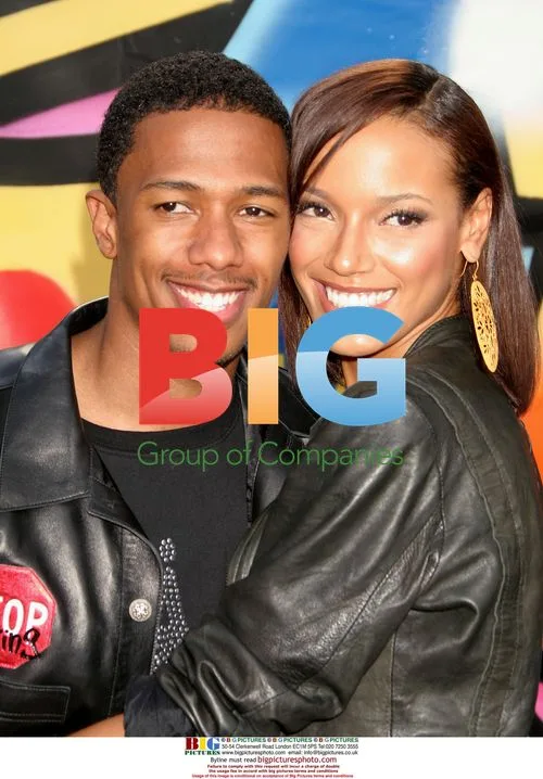 Nick Cannon and Selita Eubanks at Teen Choice Awards 2007