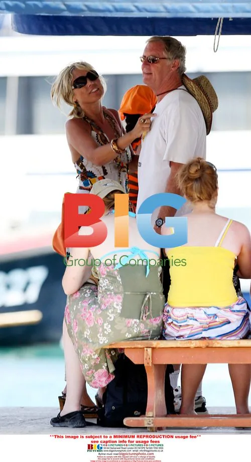 Chris Tarrant and Jane Bird in Italy
