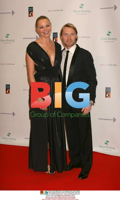Jodie Kidd and Ronan Keating at Emeralds and Ivy Ball
