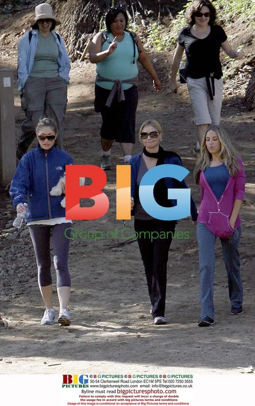 Brooke Muller Hikes with Pals