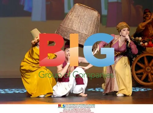 Aladdin Press Rehearsal in Paris