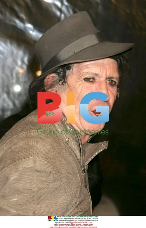 KEITH RICHARDS at 'Sweeney Todd' Premiere