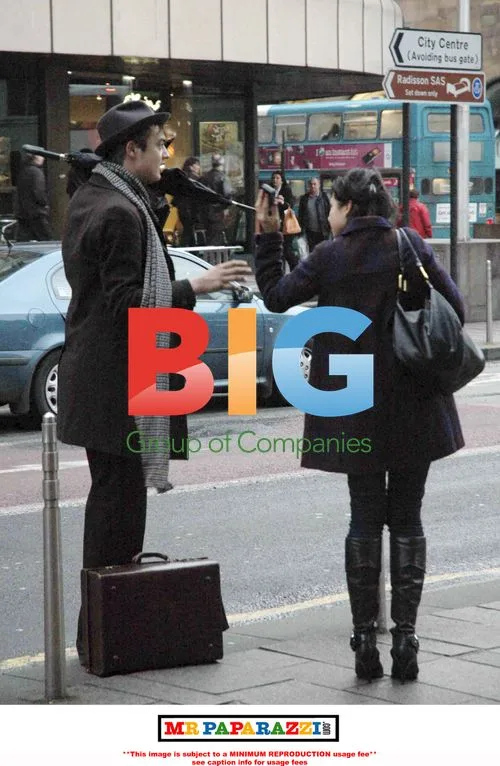 Pete Doherty and Amelie Windel Catching Cab in Glasgow