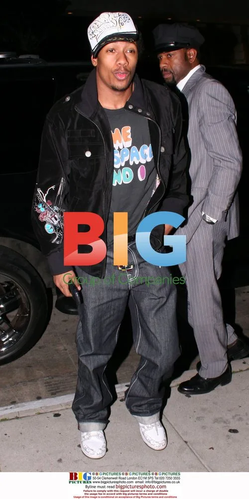 Nick Cannon at Mr Chow Restaurant