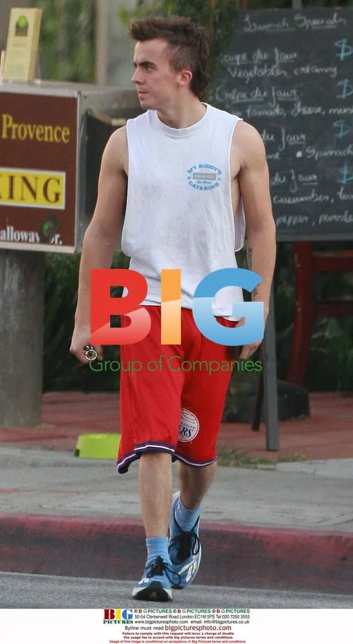 Frankie Muniz After Gym Workout