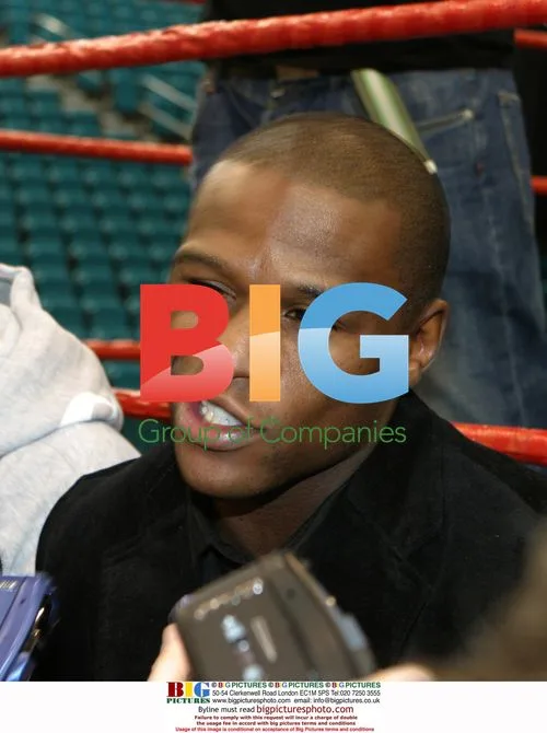 Hatton and Mayweather at World Welterweight Title Press Conf