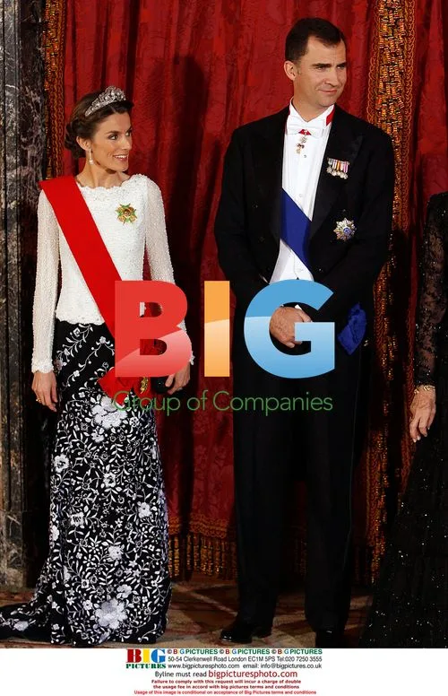 Spanish Royals Host Gala Dinner for Philippines President