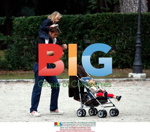 Prince Vittorio and Son at the Park