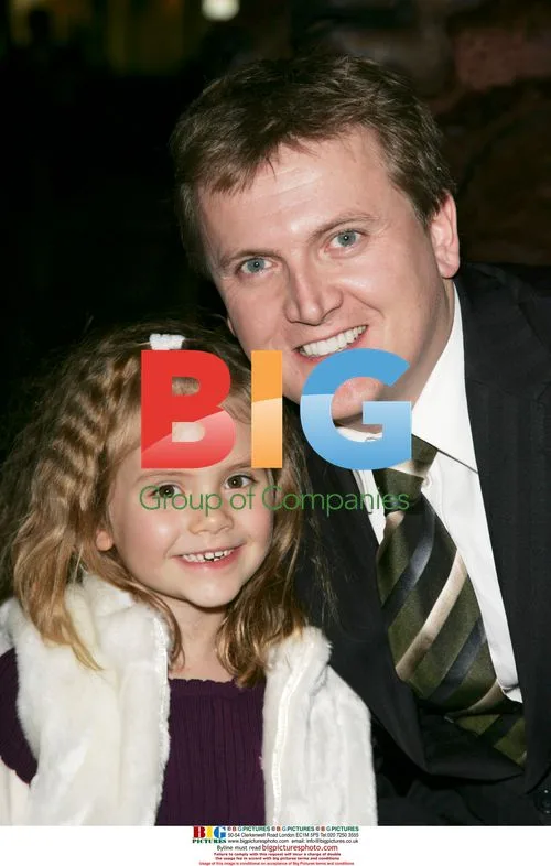 Singer Aled Jones at Snowman Press Night