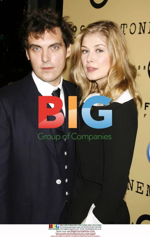 Joe Wright and Rosmund Pike at Atonement LA Premiere