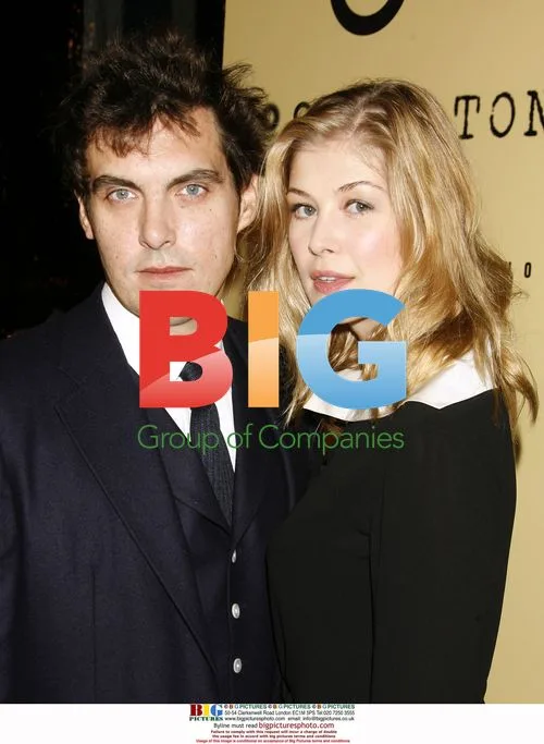 Joe Wright and Rosmund Pike at Atonement Premiere