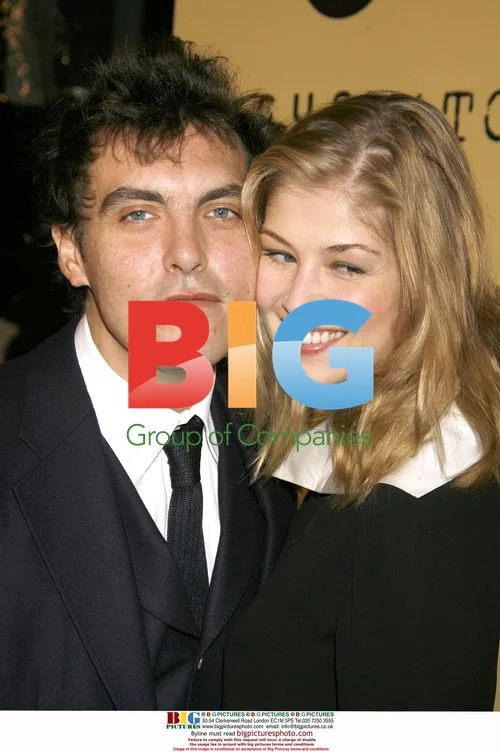Director Joe Wright and Rosmund Pike at Atonement LA Premiere