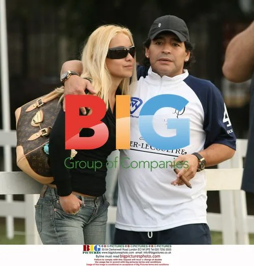 Maradona at Argentine Polo Final