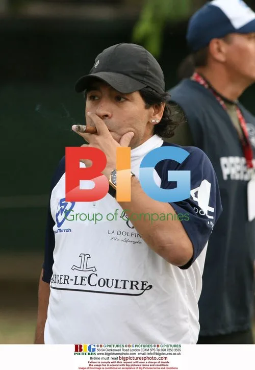 Maradona at 114th Argentine Polo Final