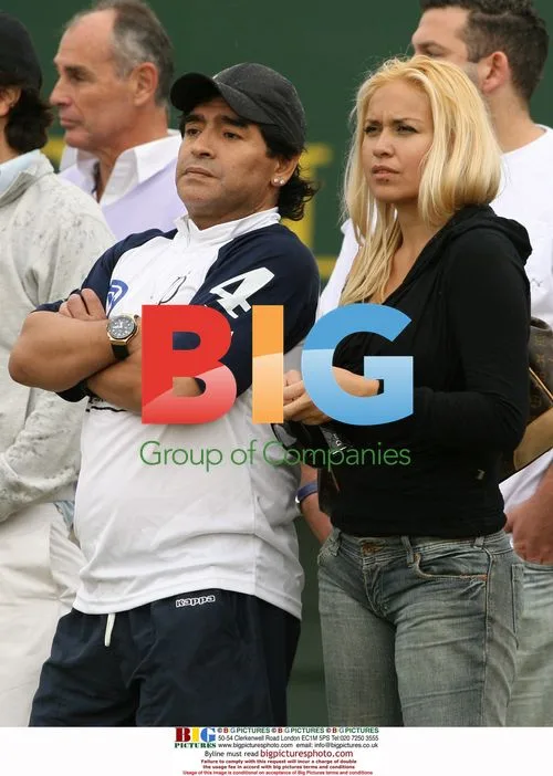 Maradona at Argentine Polo Final