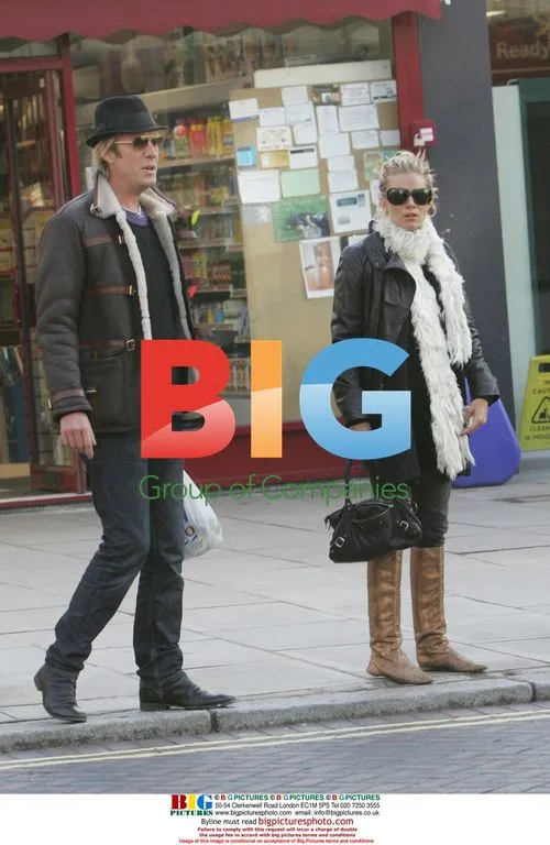 Rhys Ifans and Sienna Miller Go Shopping in London