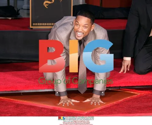 Will Smith Handprint Ceremony at Chinese Theater