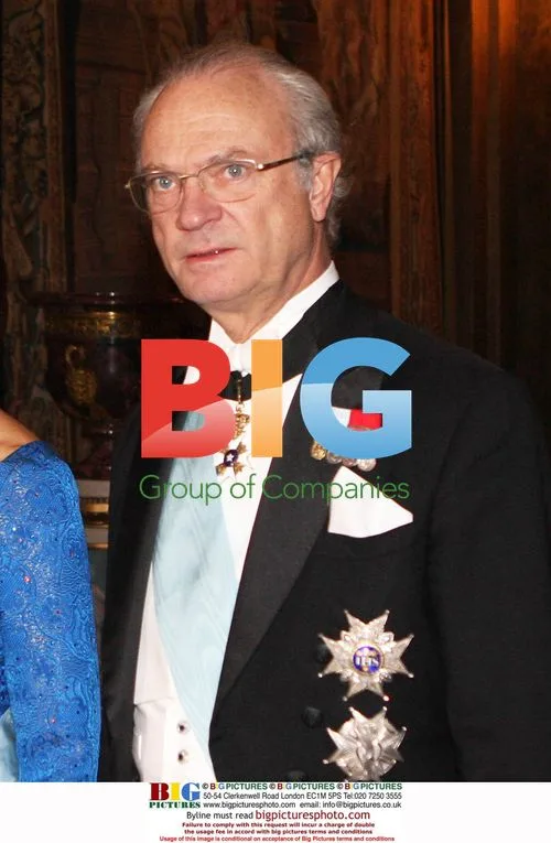 Uma Thurman and Arpad Busson at Nobel Peace Prize Banquet