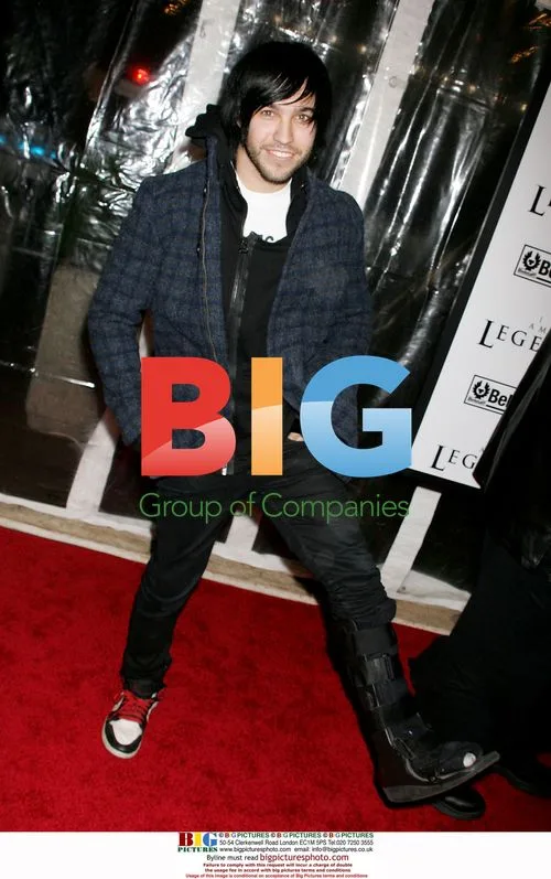 PETE WENTZ at 'I Am Legend' Premiere