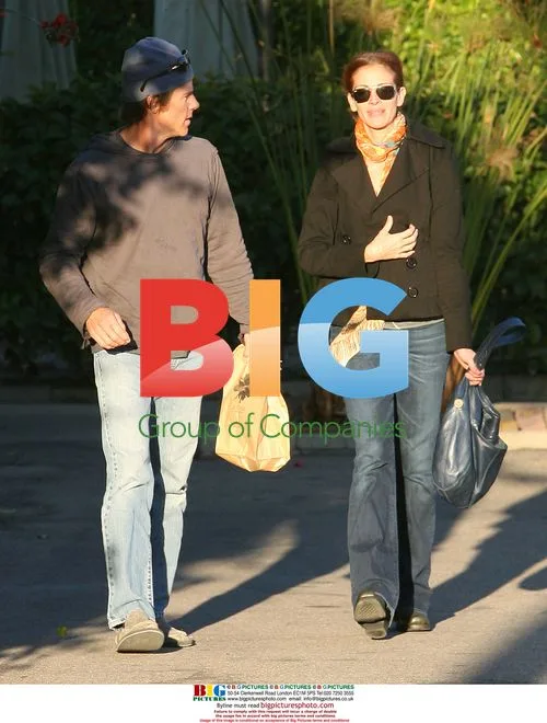 Julia Roberts and Danny Moder in Malibu, CA