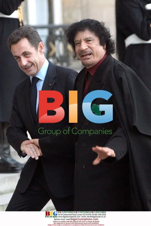 Kadhafi and Sarkozy Meet in Paris