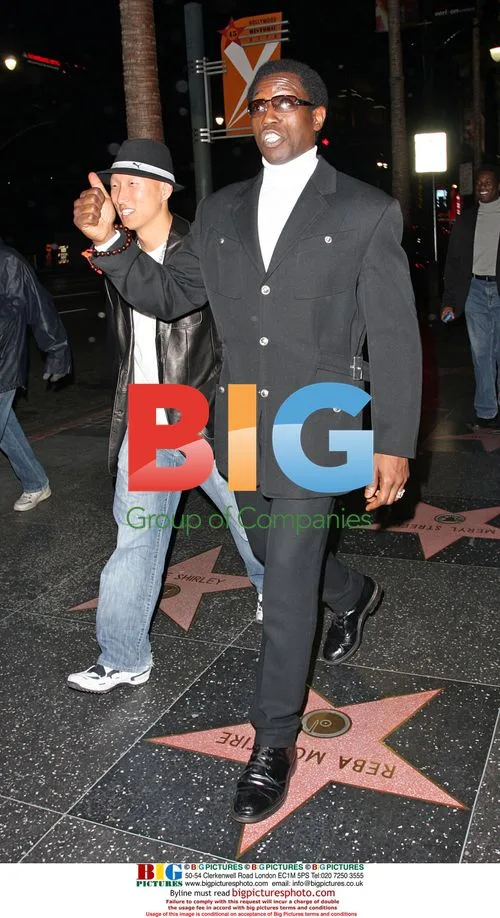 Wesley Snipes Leaving "The Great Debaters" Party