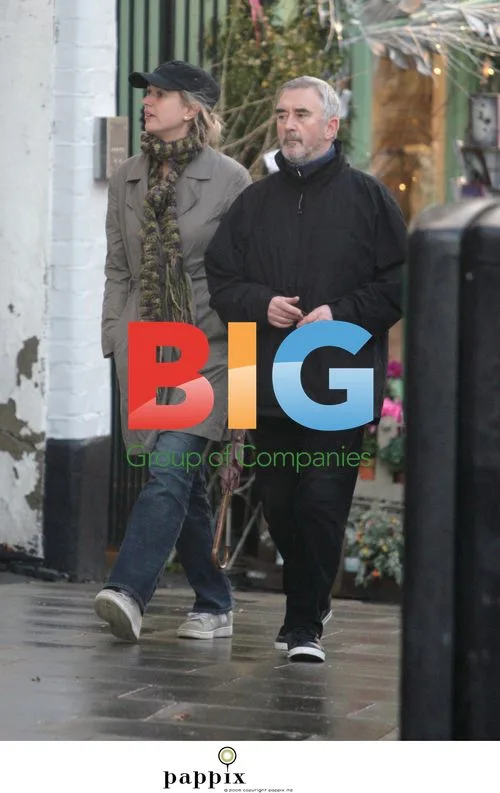 Star Wars Actor Denis Lawson with Younger Companion