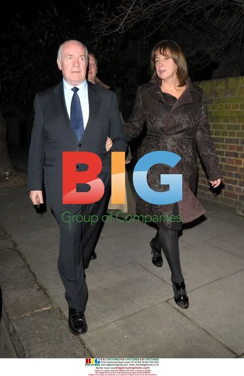 John Reid attends Freud's Christmas Party