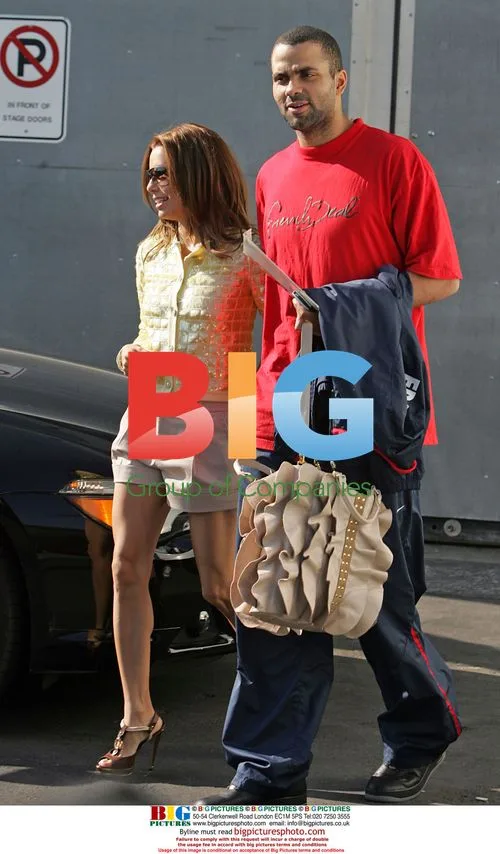 Tony Parker and Eva Longoria Appear Affectionate