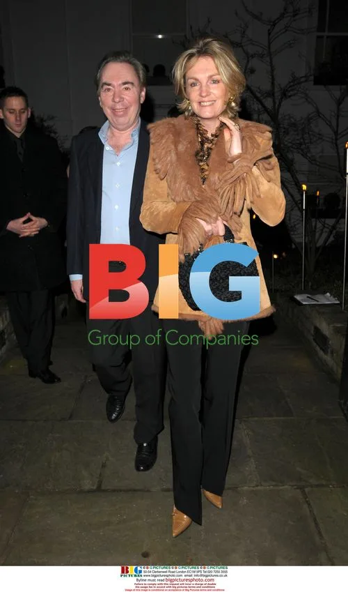 Andrew Lloyd Webber at Christmas Party