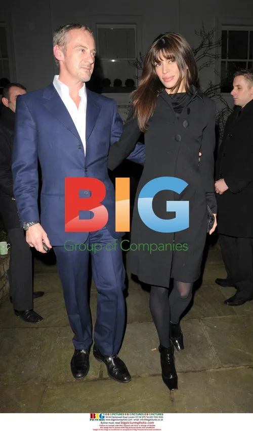 Lisa B at Matthew Freud's Christmas Party