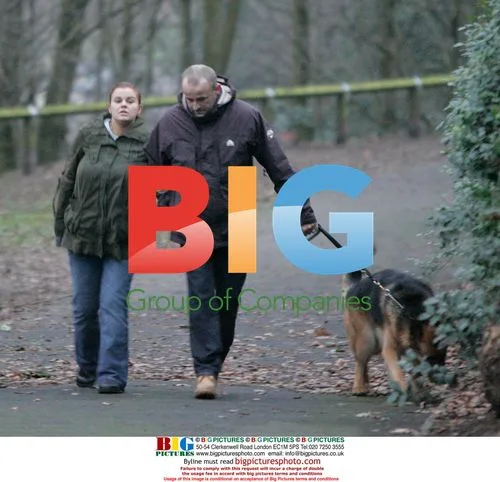 Pregnant Kerry Katona and Husband Train Dog