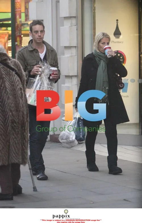 Pregnant Ulrika Jonsson and Fiance Brian Monet