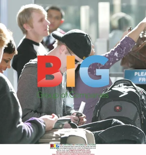 Macaulay Culkin departs LA airport
