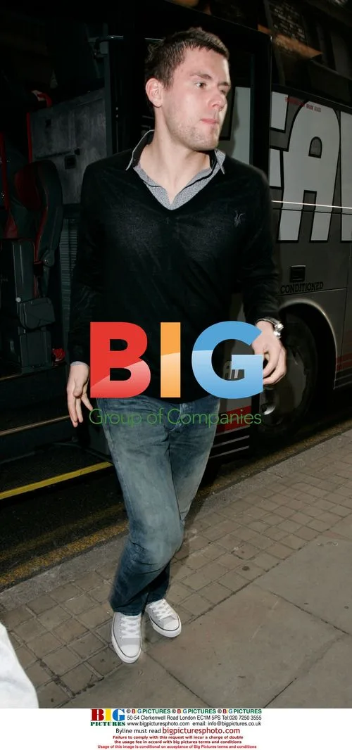 Ben Foster at Manchester United Christmas Party